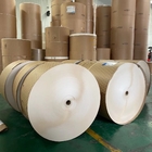 Anti Curl Single Sided Jumbo Paper Roll For Paper Cup Fan